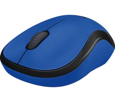 LOGITECH M220 Silent Wireless Optical Mouse - Blue LOGITECH M220 Silent Wireless Optical Mouse - Blue